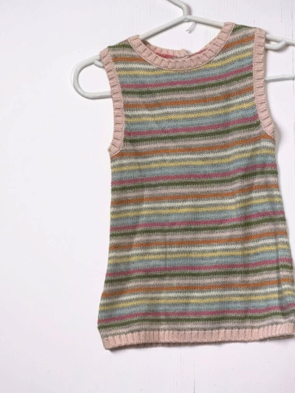 Gymboree NWT Little Panda Striped Sweater Dress 6- 12 mos. - Picture 2 of 2